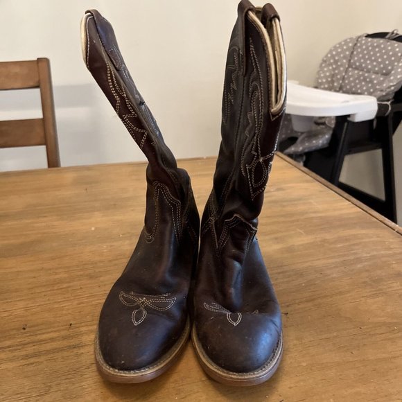 Lehigh Steel Toe Rubber Sole Men’s Boots ANSI Z41 PT83 MI/75 C/75 Size 6 1/2 - Picture 2 of 4